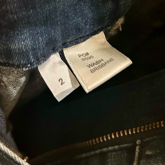 Reformation Minka Denim Jumpsuit Overall Size 2 - Picture 5 of 5